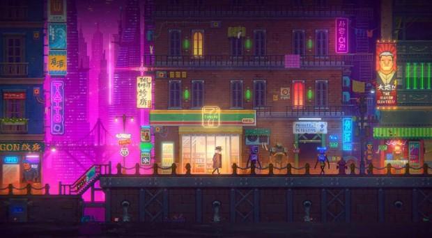 Gameplay du jeu PC Tales of the Neon Sea